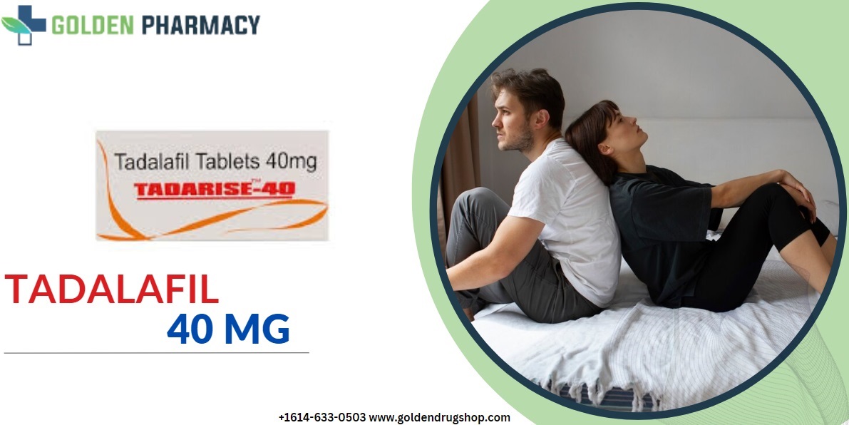 Tadalafil 40 mg-Unveiling the Potent Solution for Erectile Dysfunction
